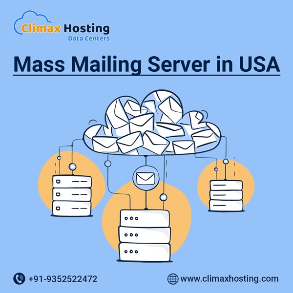 Mass mailing server in USA